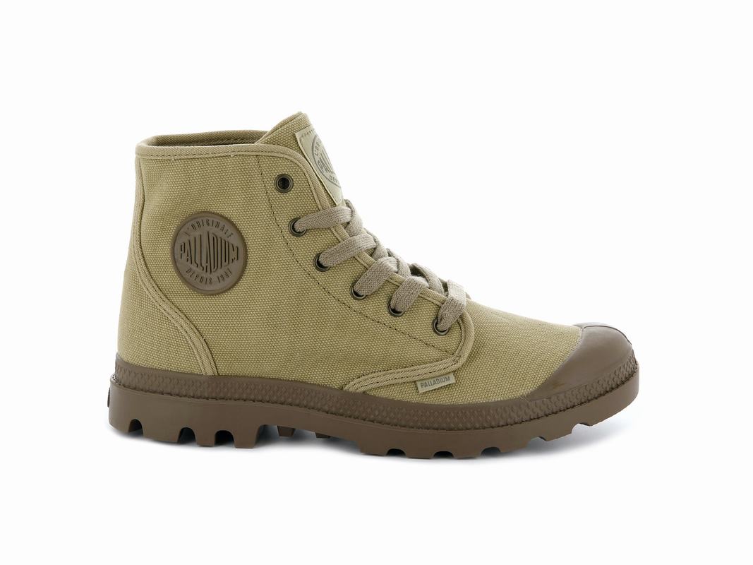 Botas Palladium Pampa Hi Hombre - Kaki Oscuro ||OVFI-25970||